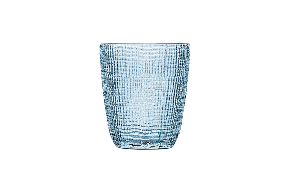 ESTIA ΠΟΤΗΡΙ ΝΕΡΟΥ ΧΑΜΗΛΟ ΓΥΑΛΙΝΟ ROCHE 310ml ΜΠΛΕ