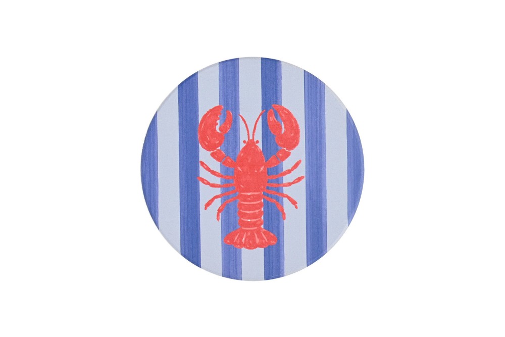 ESTIA ΣΟΥΒΕΡ NAUTICAL LOBSTER ΚΕΡΑΜΙΚΟ Φ10.3cm ΣΕΤ 4 ΤΕΜ