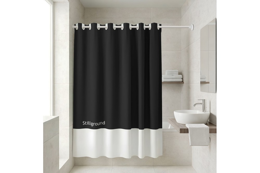ESTIA ΚΟΥΡΤΙΝΑ ΜΠΑΝΙΟΥ ΑΔΙΑΒΡΟΧΗ ΠΟΛΥΕΣΤΕΡΙΚΗ TONE LAB 180x194cm STILLGROUND