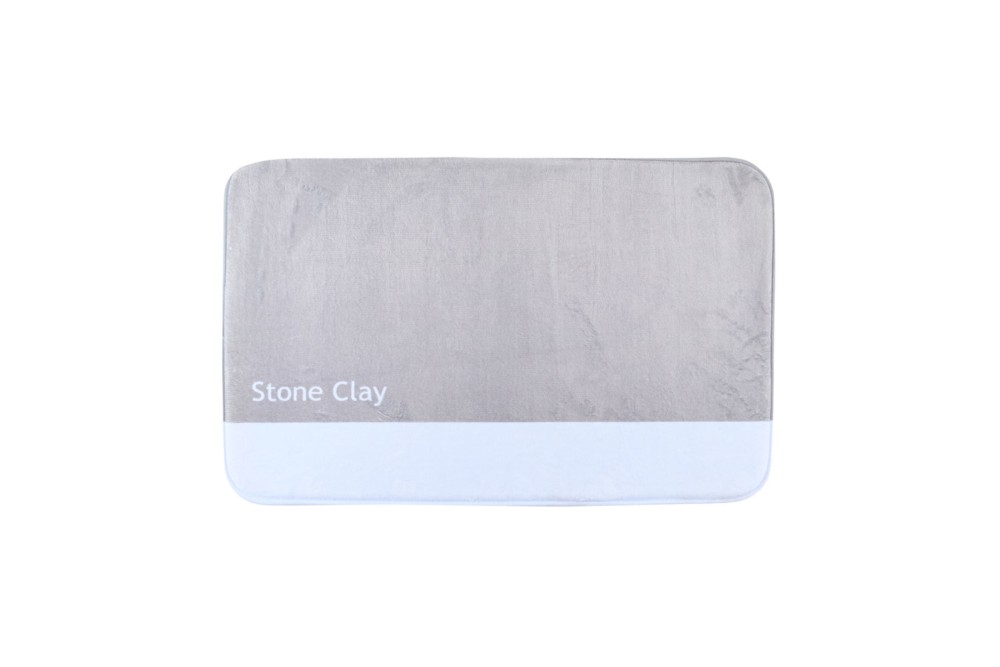 ESTIA ΤΑΠΕΤΟ ΜΠΑΝΙΟΥ TONE LAB 50x80cm STONE CLAY