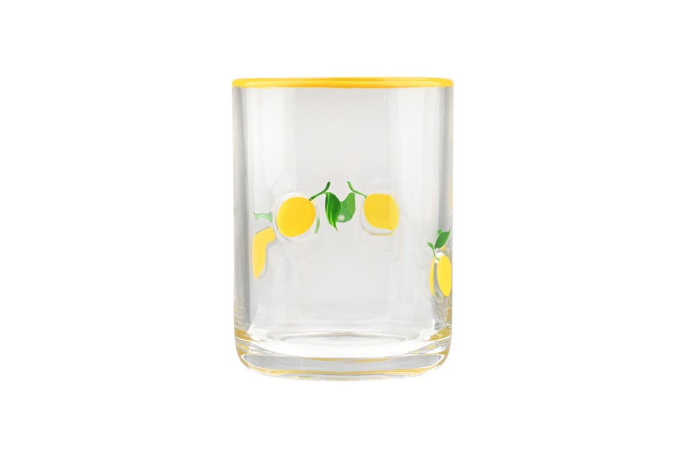 ESTIA ΠΟΤΗΡΙ ΝΕΡΟΥ HANDMARK ΓΥΑΛΙΝΟ ΛΕΜΟΝΙΑ 420ml ΣΕΤ 6ΤΕΜ.