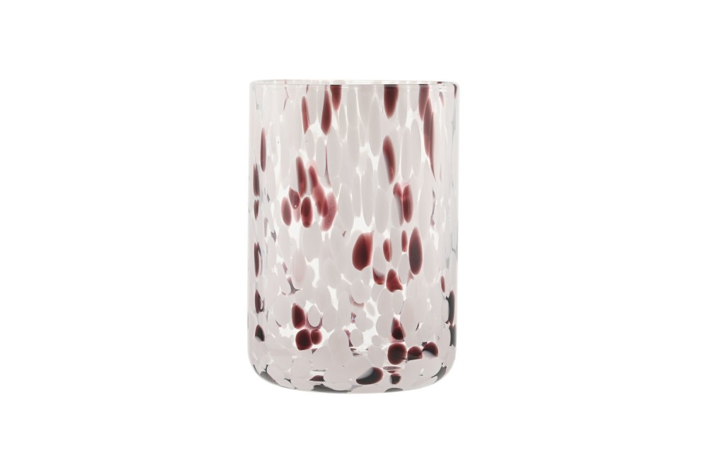 ESTIA ΠΟΤΗΡΙ ΝΕΡΟΥ ΧΑΜΗΛΟ COLORBURST ΓΥΑΛΙΝΟ 360ml ΡΟΖ/ΜΟΒ