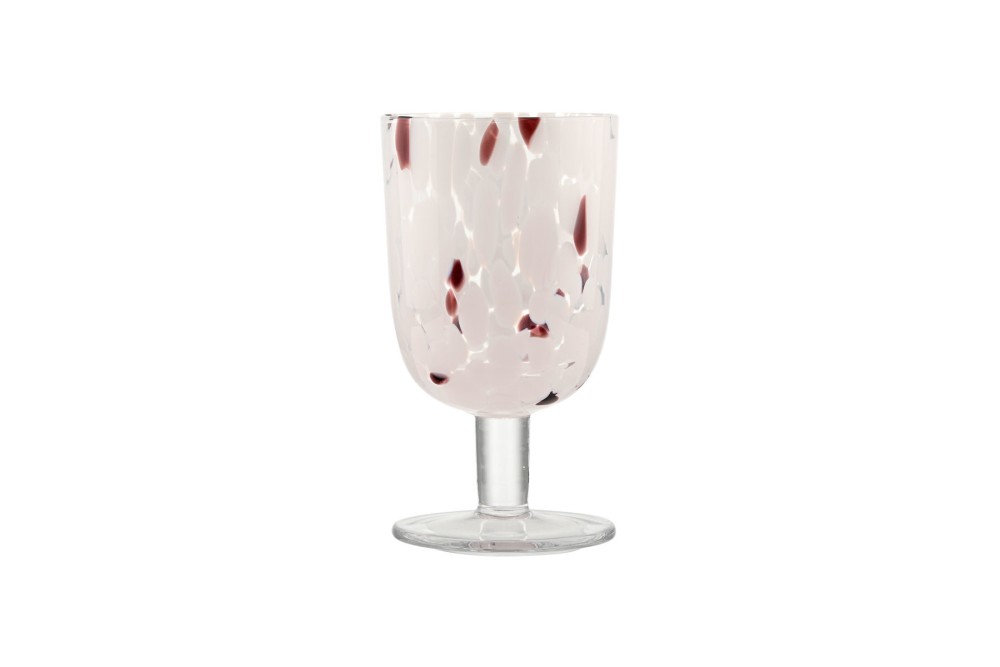 ESTIA ΠΟΤΗΡΙ ΚΡΑΣΙΟΥ COLORBURST ΓΥΑΛΙΝΟ 380ml ΡΟΖ/ΜΟΒ