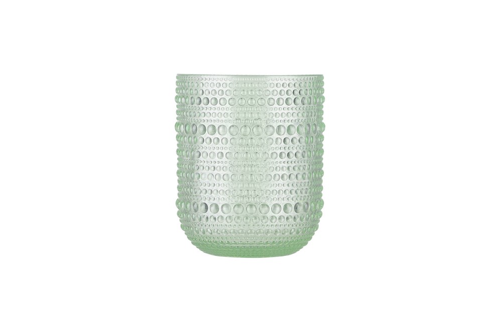 ESTIA ΠΟΤΗΡΙ ΝΕΡΟΥ ΧΑΜΗΛΟ DOTS ΓΥΑΛΙΝΟ 273ml ΠΡΑΣΙΝΟ