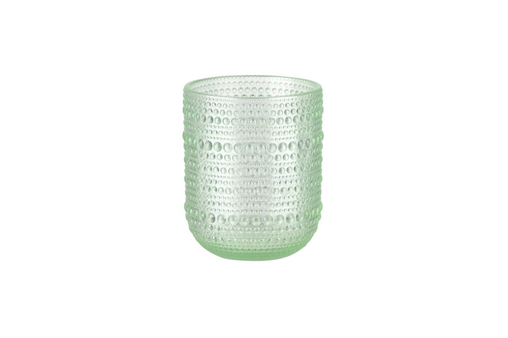 ESTIA ΠΟΤΗΡΙ ΝΕΡΟΥ ΧΑΜΗΛΟ DOTS ΓΥΑΛΙΝΟ 273ml ΠΡΑΣΙΝΟ