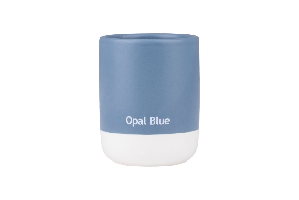 ESTIA ΠΟΤΗΡΑΚΙ ΜΠΑΝΙΟΥ TONE LAB ΚΕΡΑΜΙΚΟ OPAL BLUE