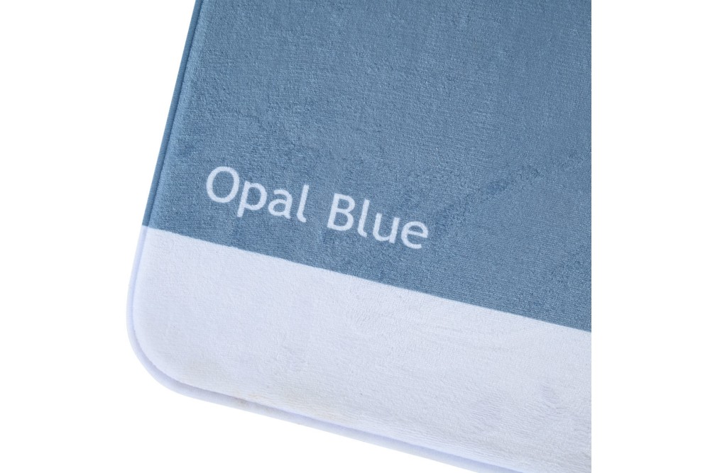 ESTIA ΤΑΠΕΤΟ ΜΠΑΝΙΟΥ TONE LAB 50x80cm OPAL BLUE