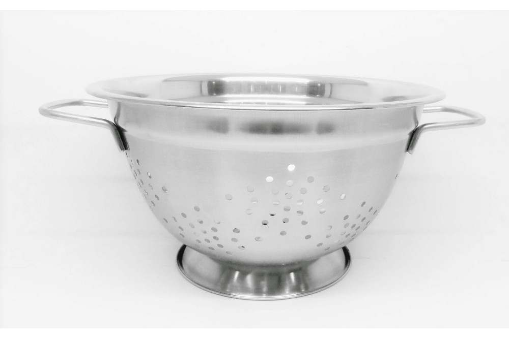 Max Home Σουρωτήρι Ζυμαρικών από Ανοξείδωτο Ατσάλι 26x26cm