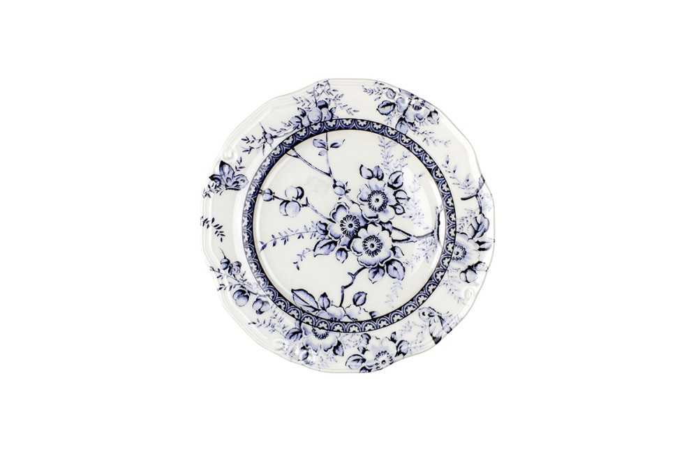 ΠΙΑΤΟ ΦΡΟΥΤΟΥ ΠΟΡΣΕΛΑΝΗ TIF-BLUE  21cm.