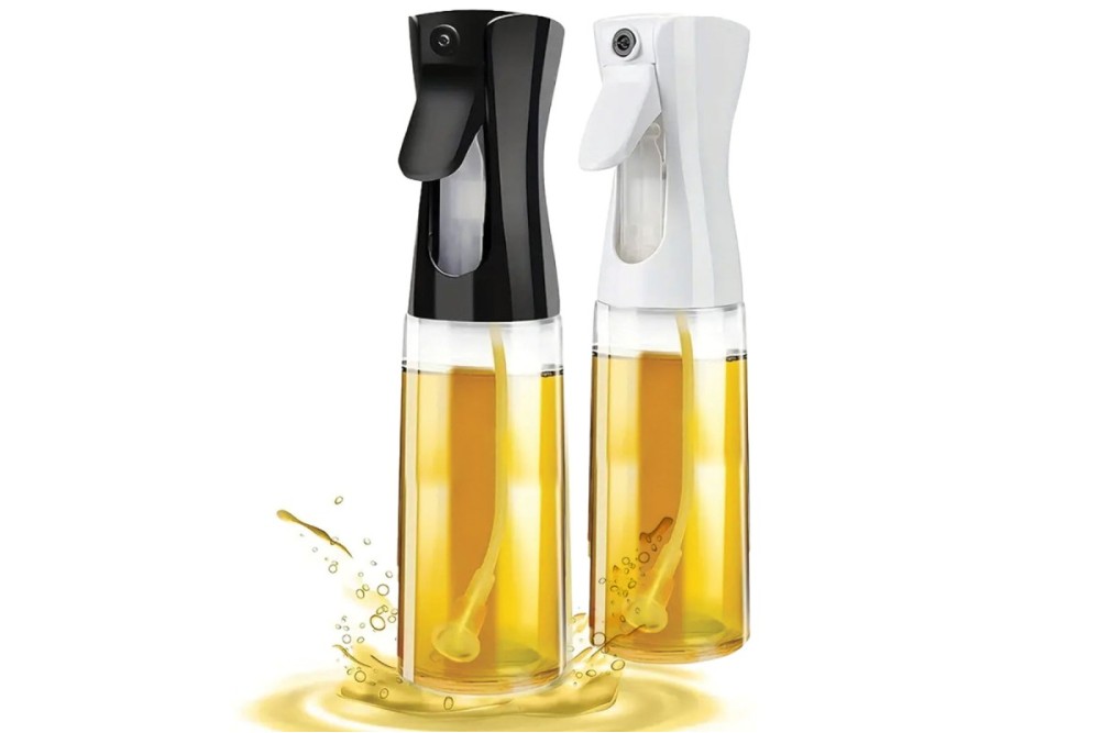 Μπουκάλι λαδιού γυάλινο με ψεκαστήρα 200ml.