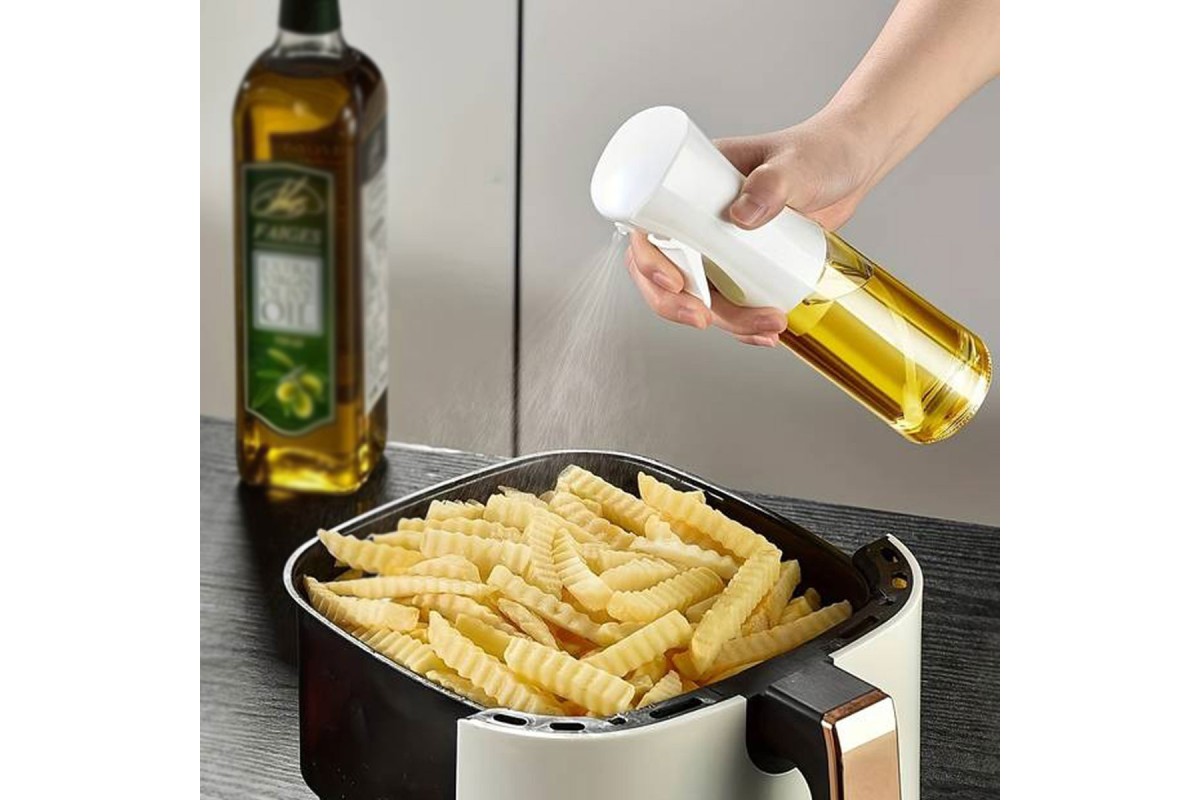 Μπουκάλι λαδιού γυάλινο με ψεκαστήρα 200ml. Μπουκάλι λαδιού γυάλινο με ψεκαστήρα 200ml.