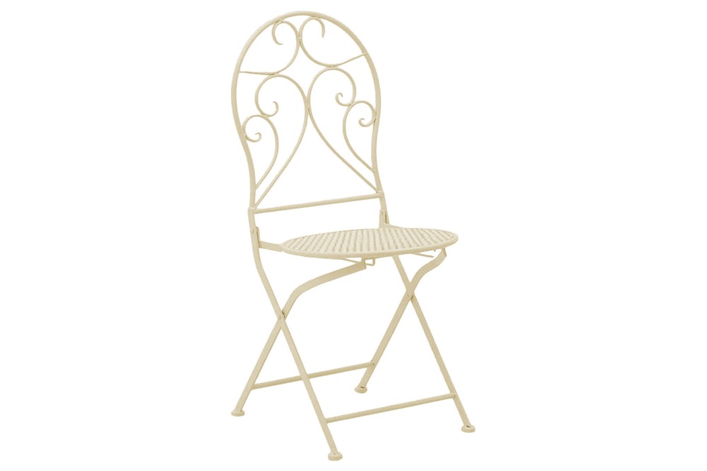 Σετ Τραπεζαρίας Κήπου 3 τεμαχίων Μεταλλικό Ανακλινόμενο Bistro Ivory Σετ Τραπεζαρίας Κήπου 3 τεμαχίων Μεταλλικό Ανακλινόμενο Bistro Ivory