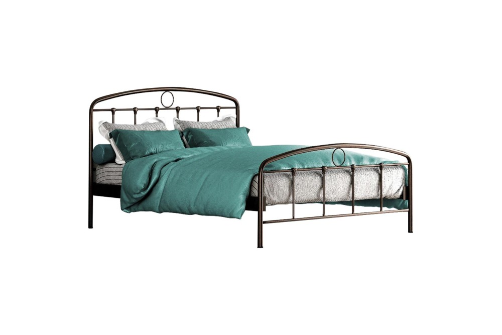 Κρεβάτι Μεταλλικό Χειροποίητο Queen Υπέρδιπλο 160x200cm.