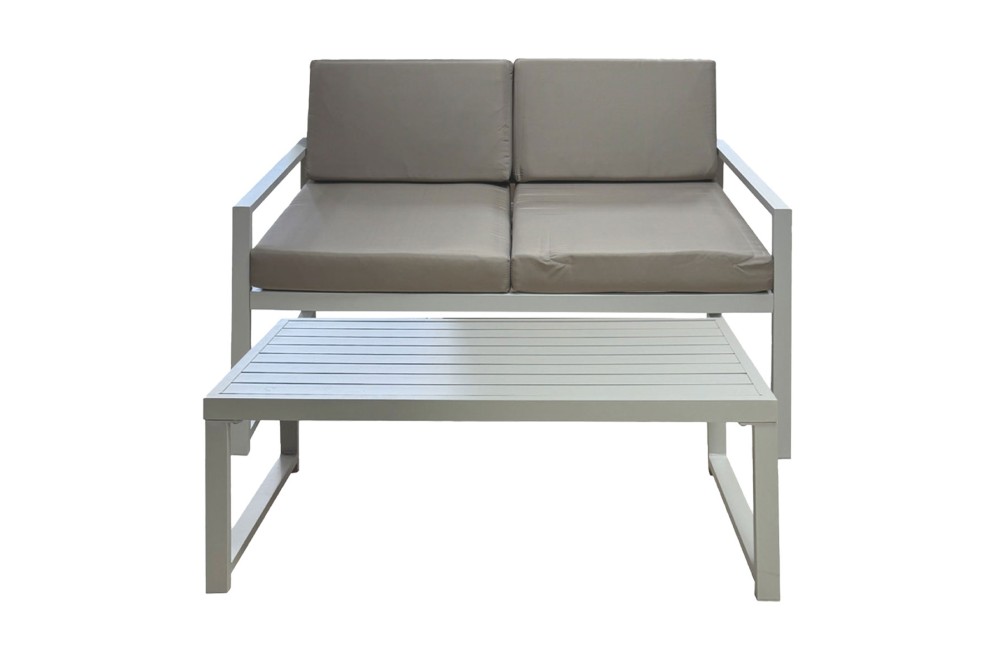 Σετ Καθιστικό Κήπου 4 τεμαχίων Αλουμινίου