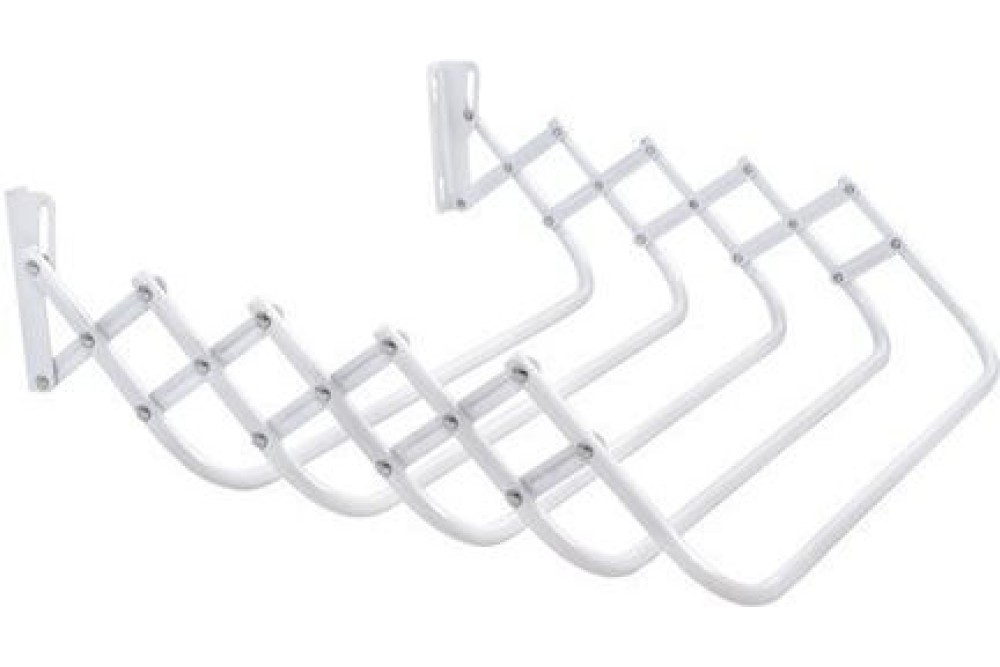 Πτυσσόμενη Απλώστρα Βιδωτή από Μέταλλο με Μήκος Απλώματος 3m E-0937