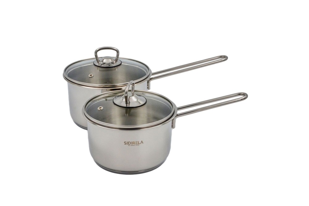 Κατσαρόλα-Γαλατιέρα ''Ανετ'' Νο 18 Με γυάλινο καπάκι