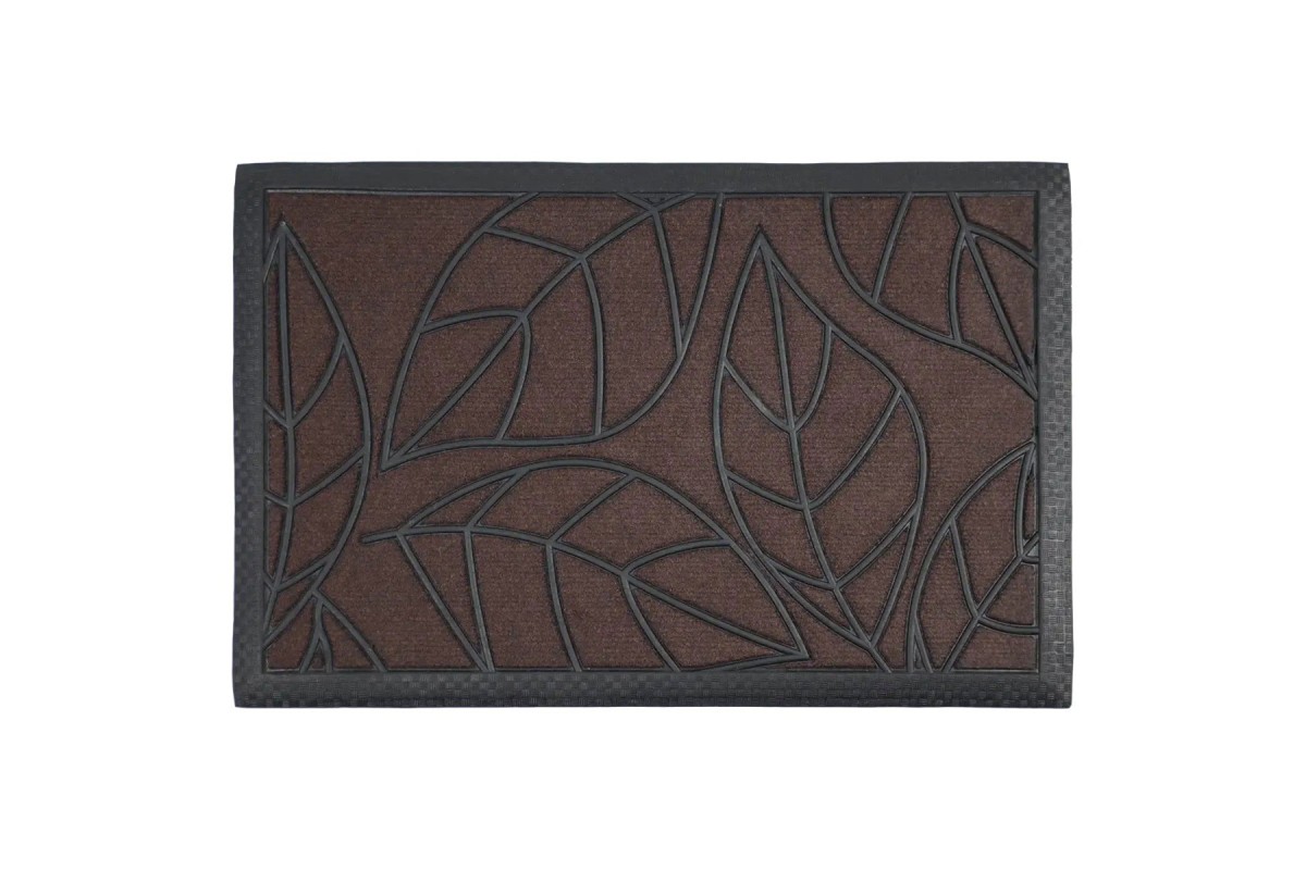Ποδόμακτρο Φύλλο Brown 40x60cm
