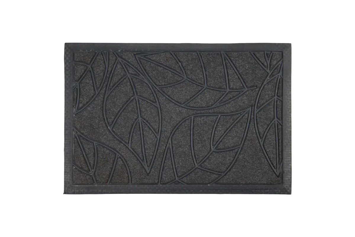 Ποδόμακτρο Φύλλο Grey 40x60cm