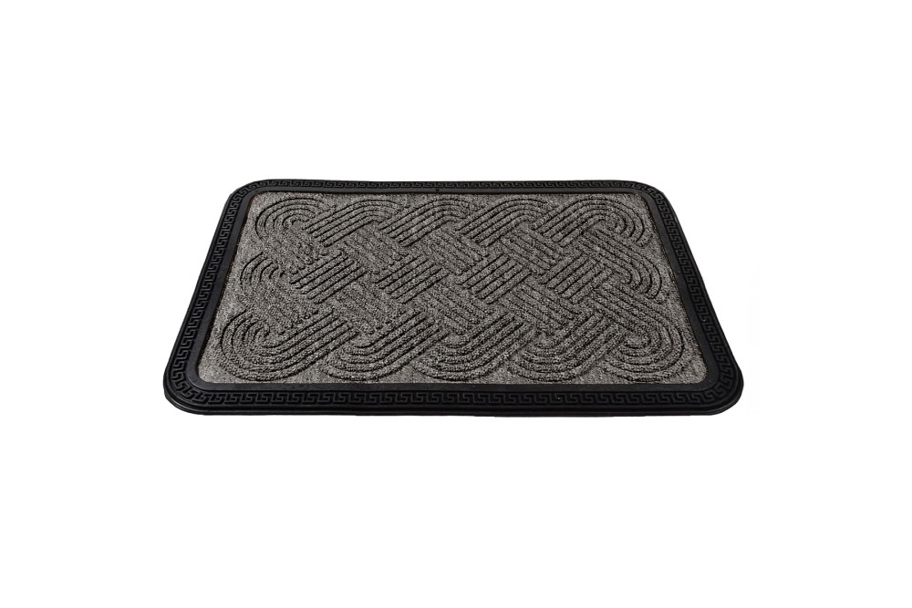 Ποδόμακτρο Πλέξη Grey 40x60cm