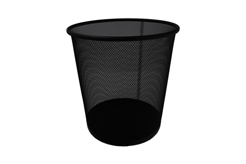 Καλάθι αχρήστων SILVER 26x28cm.