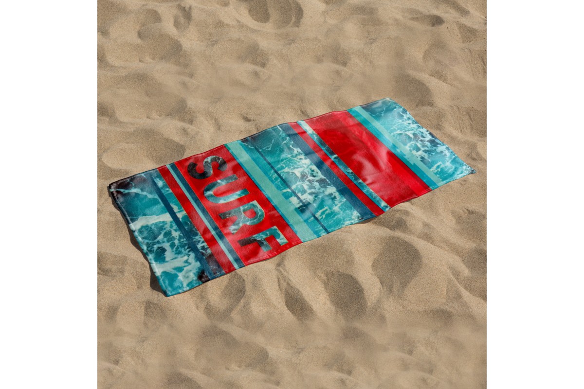 Πετσέτα θαλάσσης Suede Surf Microfiber 80x160cm.