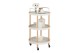 Τρόλεϊ Bar στρογγυλό 3 ράφια 48x48x82cm.