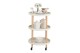 Τρόλεϊ Bar στρογγυλό 3 ράφια 48x48x82cm.