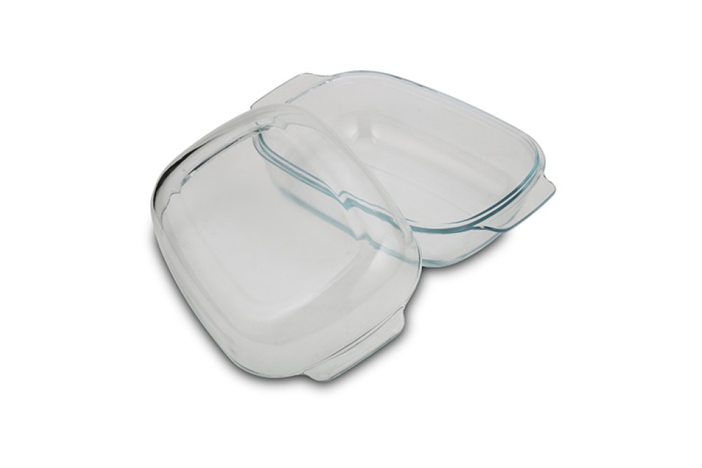 Σκεύος πυρίμαχο γυάλινο οβάλ με καπάκι "Arizona" 5.7L Σκεύος πυρίμαχο γυάλινο οβάλ με καπάκι "Arizona" 5.7L