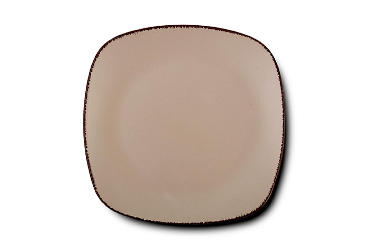 Πιάτο ρηχό stoneware "Brown Sugar" 26cm