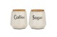 Δοχεία αποθήκευσης καφέ-ζάχαρη από πορσελάνη "Terrestrial" 650ml