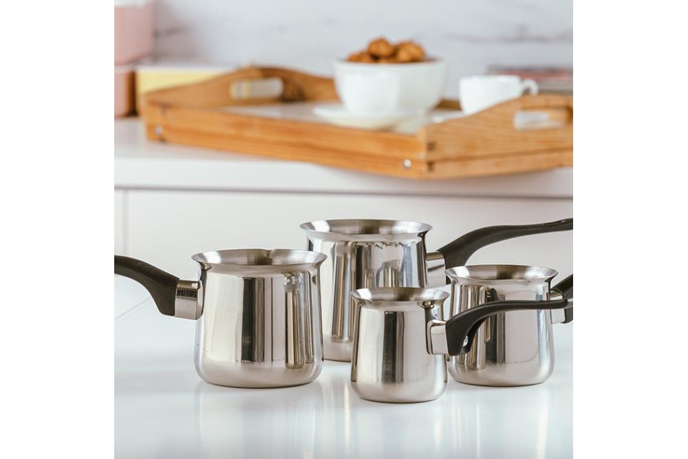 Μπρίκι "Acer" από ανοξείδωτο ατσάλι 500ml Μπρίκι "Acer" από ανοξείδωτο ατσάλι 500ml