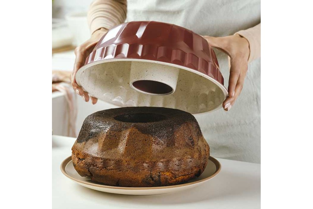 Φόρμα κέικ "Terrestrial" με αντικολλητική επίστρωση granite 27cm