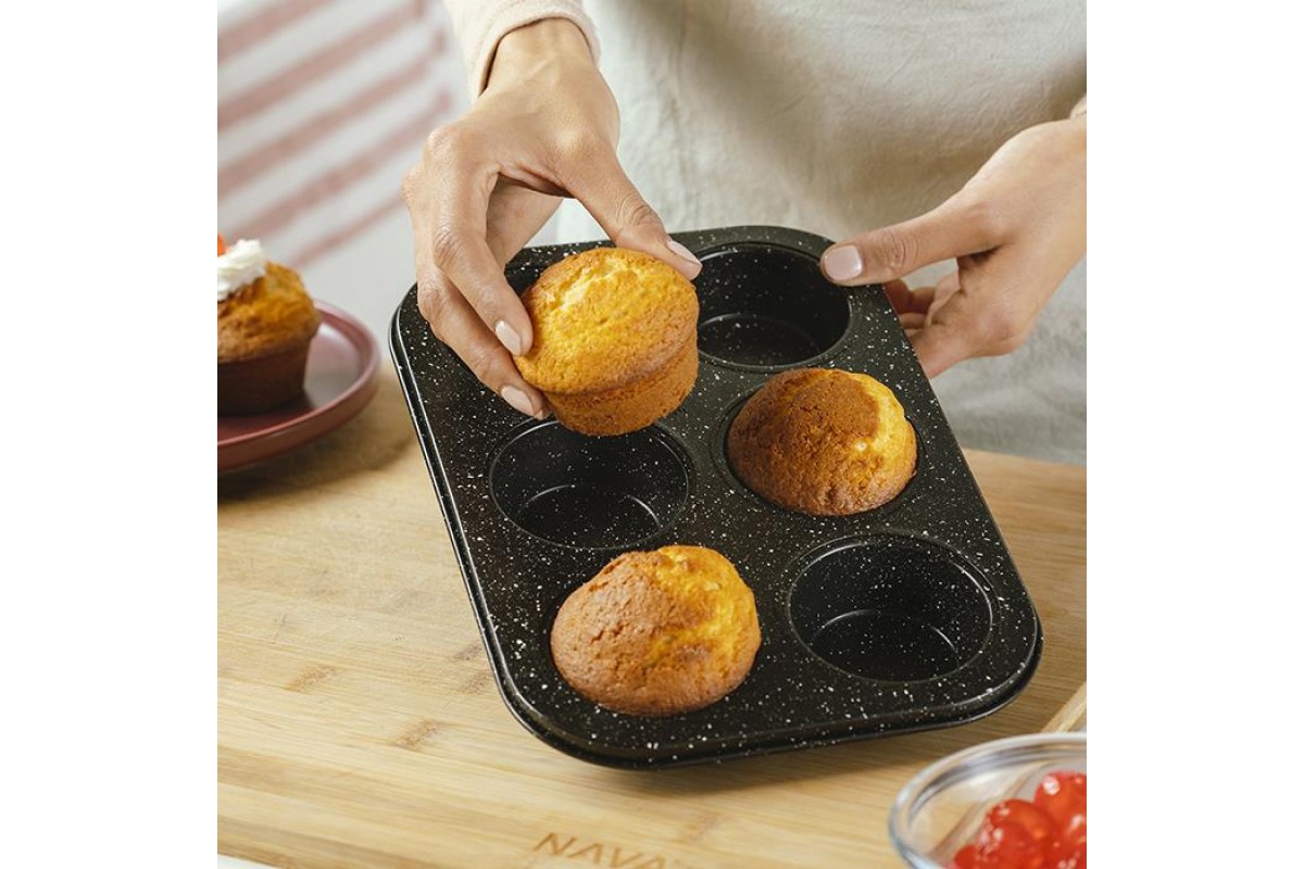 Ταψί για muffins "Nature" με αντικολλητική επίστρωση stone 26.5cm