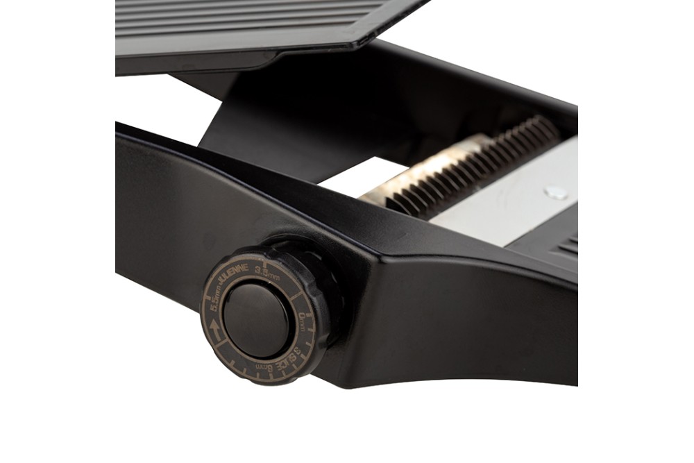 Πολυκόφτης - μαντολίνο λαχανικών "Misty" με 3 ανταλλακτικά κοπής και με προστατευτικό δακτύλων 25cm