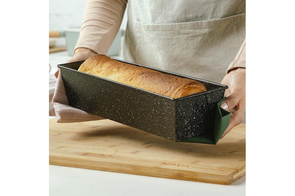 Φόρμα κέικ-ψωμιού "Nature" με αντικολλητική επίστρωση stone 30cm Φόρμα κέικ-ψωμιού "Nature" με αντικολλητική επίστρωση stone 30cm