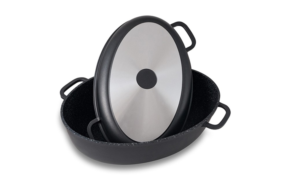 Πολυχρηστικό σκεύος μαγειρικής "Funtzio" με αντικολλητική επίστρωση stone 39.5cm