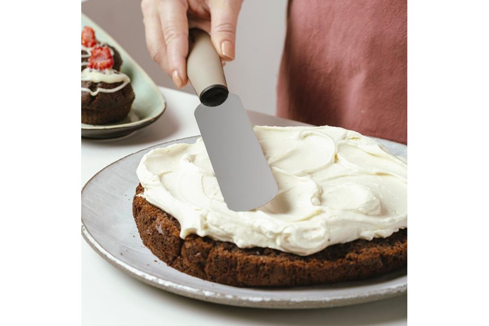 Ανοξείδωτη σπάτουλα γλάσου ζαχαροπλαστικής "Misty" 31cm