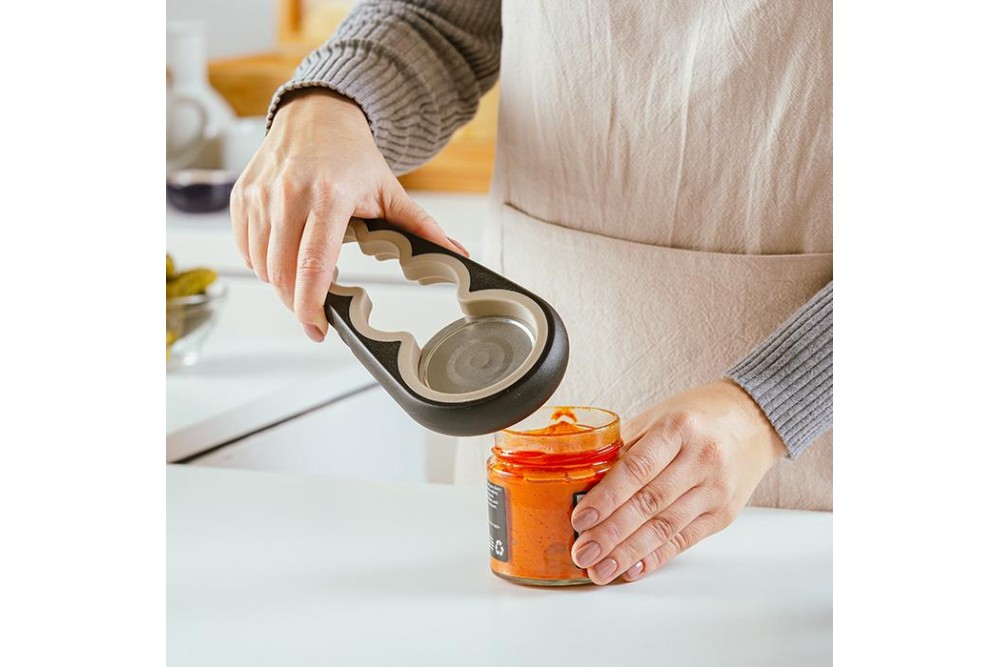 Ανοιχτήρι για βάζα και μπουκάλια 4 σε 1 "Misty" από πλαστικό 22cm