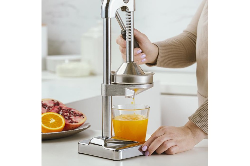 Επιτραπέζια πρέσα-αποχυμωτής ροδιού-πορτοκαλιού "Acer" 39cm