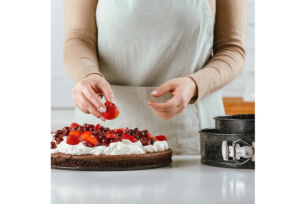 Φόρμα κέικ αποσπώμενη "Nature" με αντικολλητική επίστρωση stone 28cm