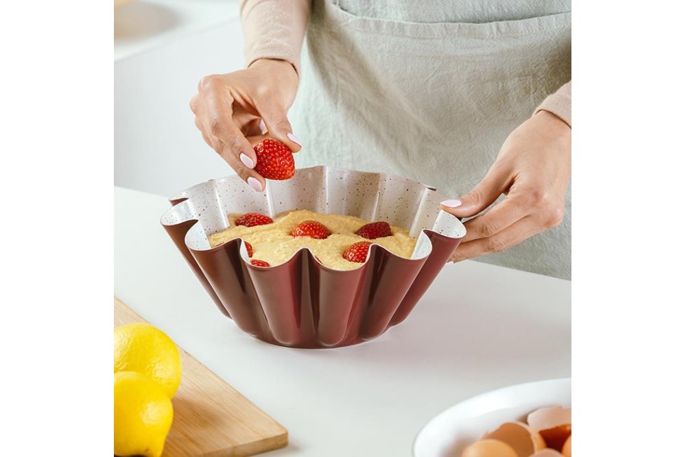 Φόρμα κέικ "Terrestrial" με αντικολλητική granite επίστρωση 23cm