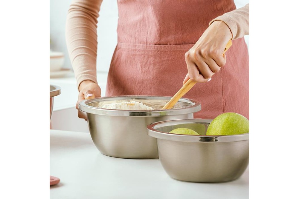 Ανοξείδωτο μπολ ανάμειξης "Acer" 28cm