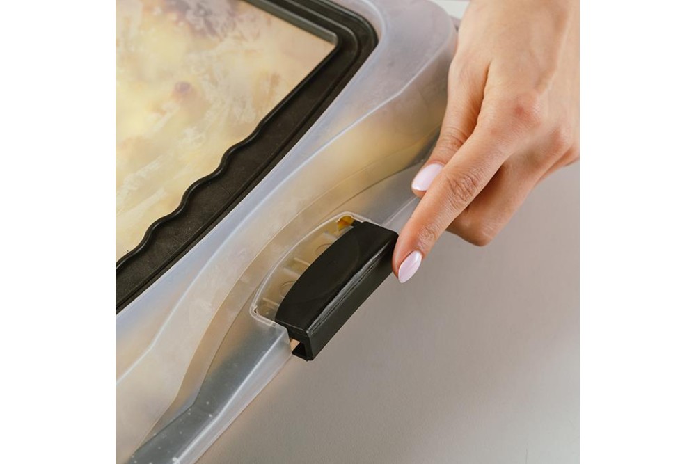 Ορθογώνιο ταψί "Nature" με καπάκι και αντικολλητική επίστρωση stone 40cm Ορθογώνιο ταψί "Nature" με καπάκι και αντικολλητική επίστρωση stone 40cm