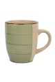 Κούπα stoneware "Lines Oil Green" 350ml