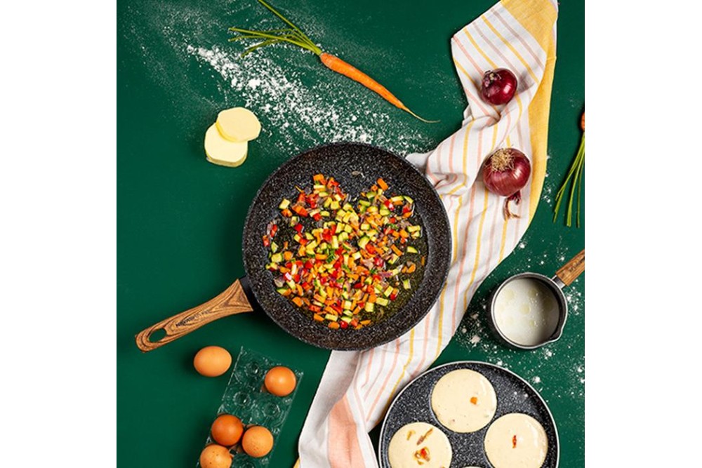 Τηγάνι "Nature" με αντικολλητική επίστρωση stone 30cm