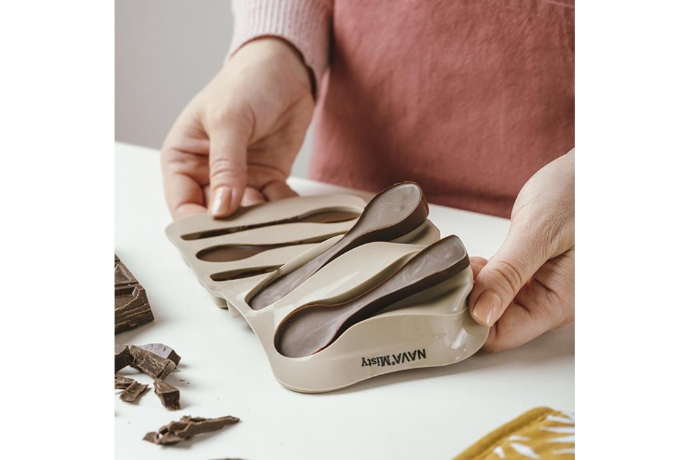 Φόρμα σιλικόνης για σοκολατάκια και παγάκια "Misty" 21cm