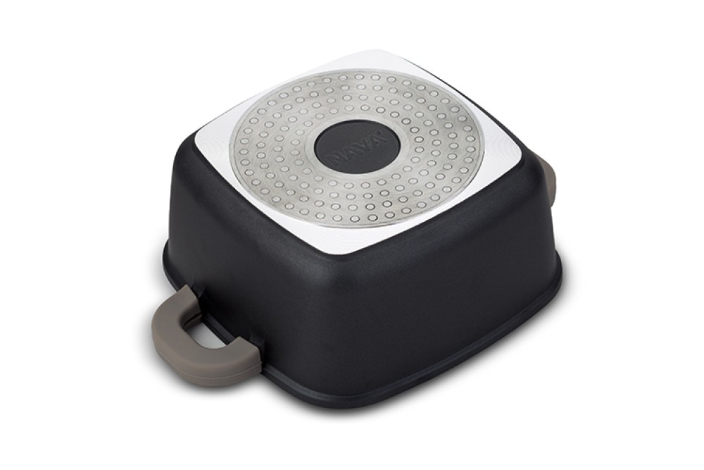 Τετράγωνη κατσαρόλα-γάστρα "Funtzio" με αντικολλητική επίστρωση stone 20cm Τετράγωνη κατσαρόλα-γάστρα "Funtzio" με αντικολλητική επίστρωση stone 20cm