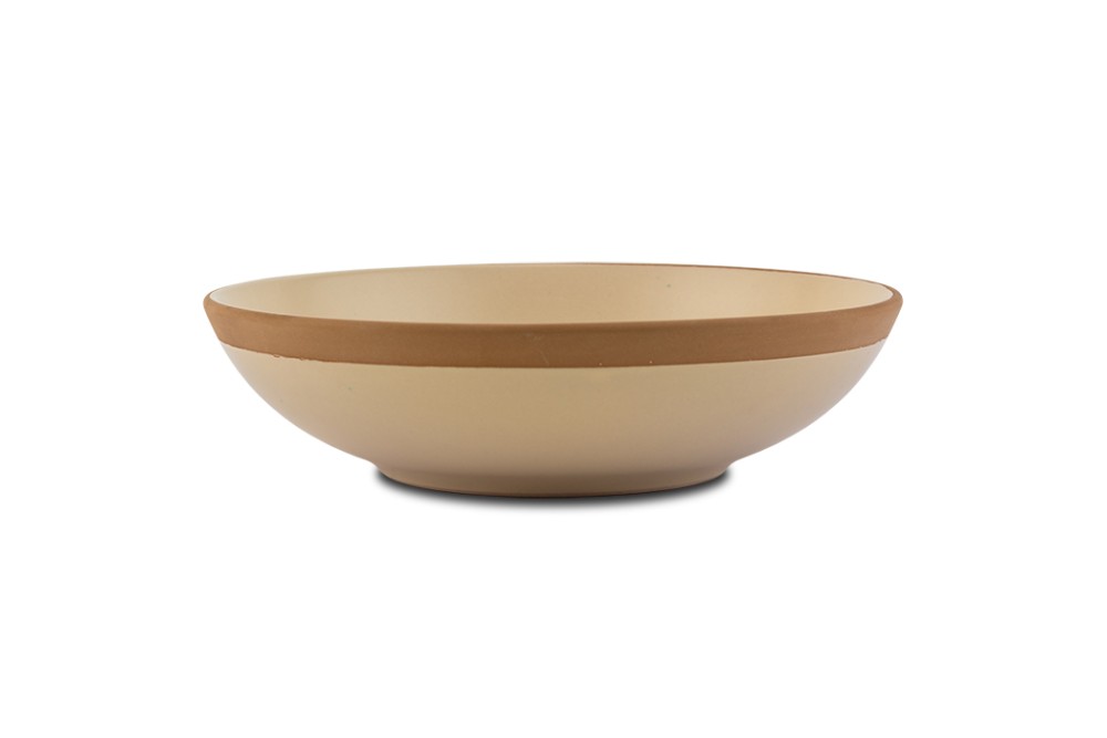 Πιάτο σούπας stoneware "Athena Beige" 20cm