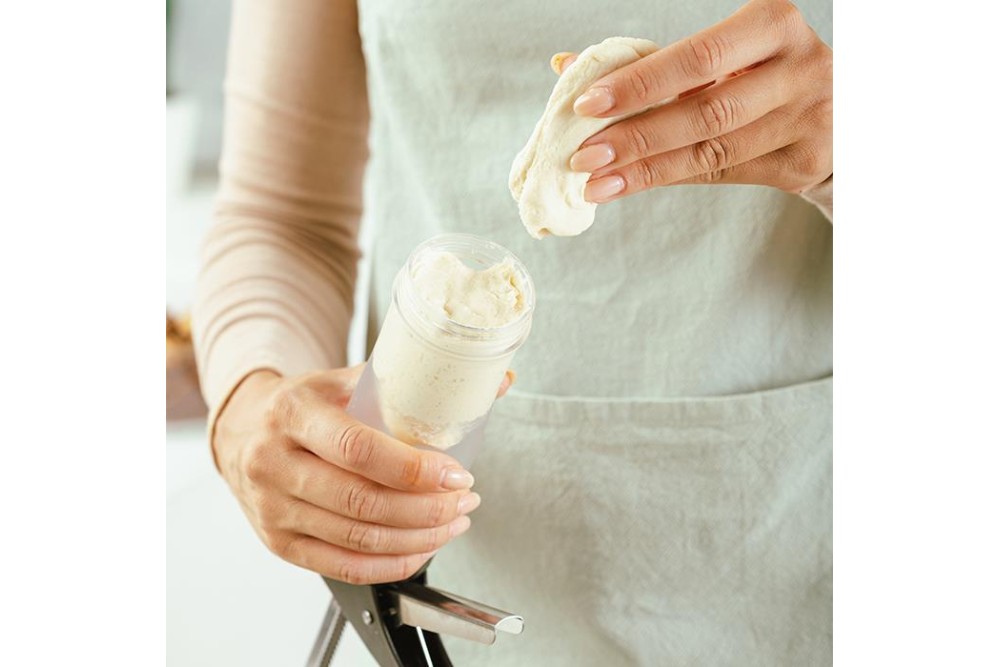 Μπισκοτομηχανή-κορνέ "Misty" με ανοξείδωτο έμβολο, σετ 23τεμ 22cm Μπισκοτομηχανή-κορνέ "Misty" με ανοξείδωτο έμβολο, σετ 23τεμ 22cm