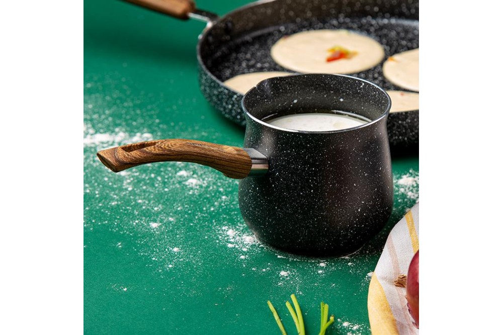 Μπρίκι "Nature" με αντικολλητική επίστρωση stone 430ml Μπρίκι "Nature" με αντικολλητική επίστρωση stone 430ml